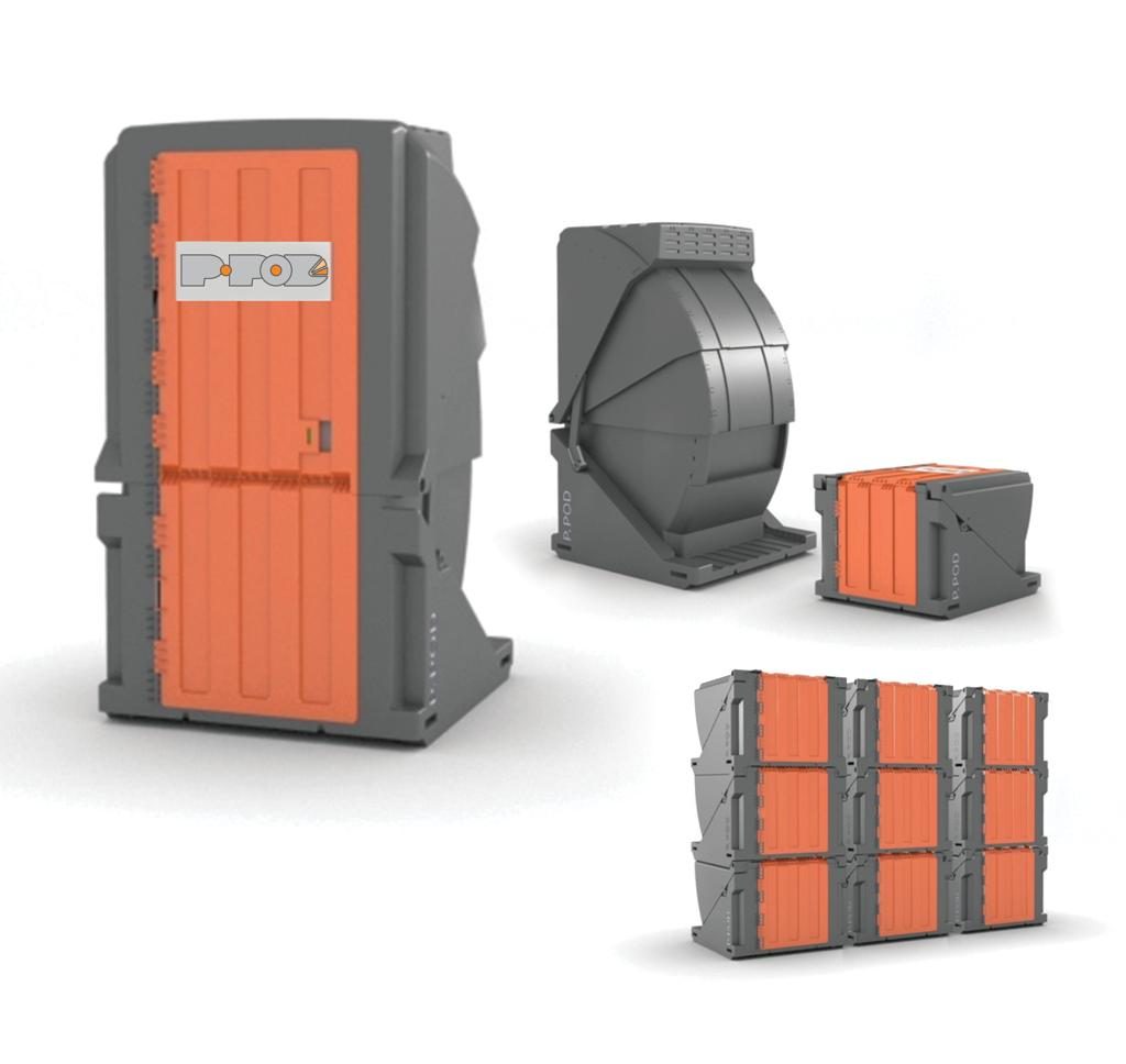 P-POD эвхэгддэг хийц
