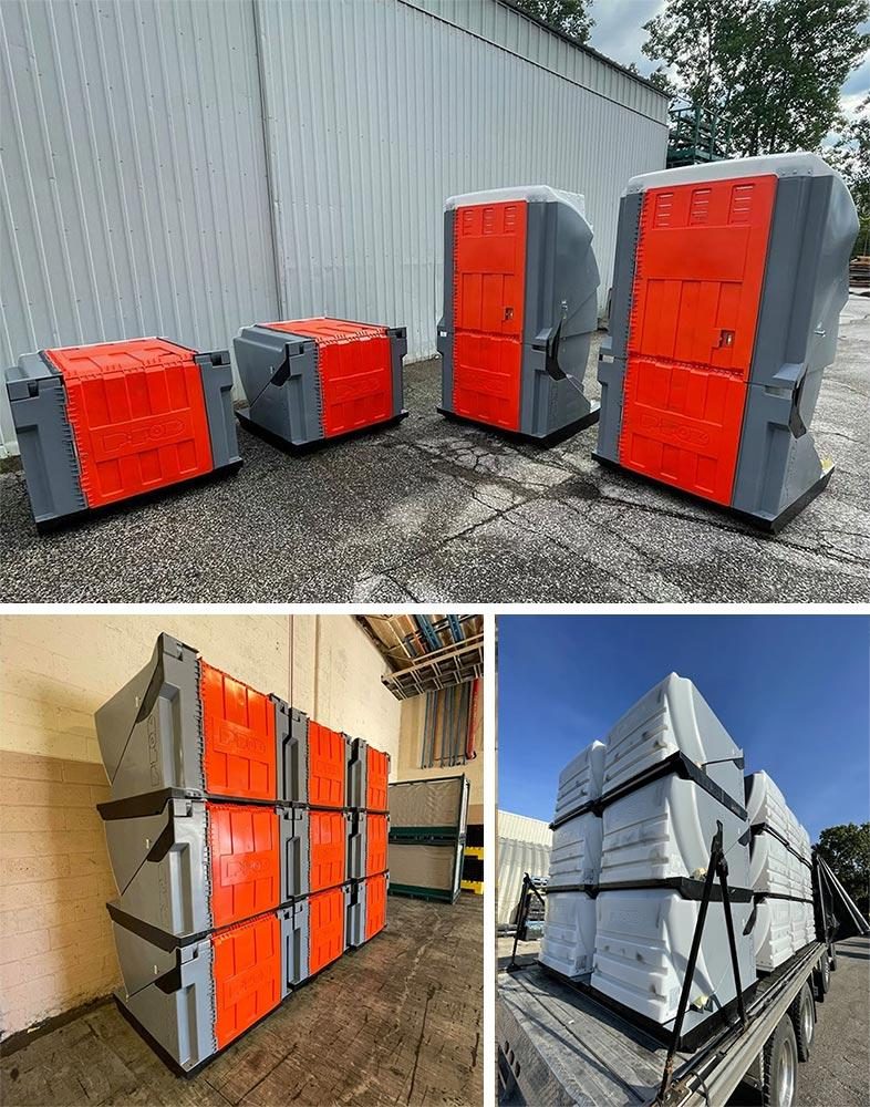 P-POD эвхэгдсэн байдал