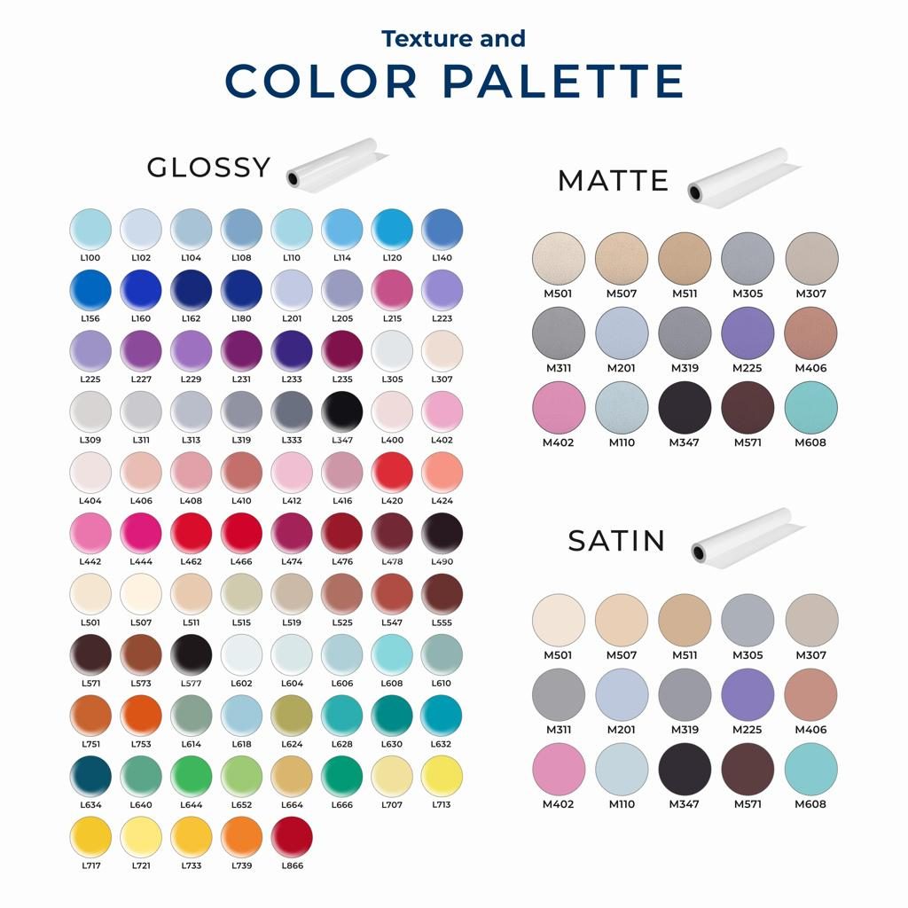 Texture and colour palette