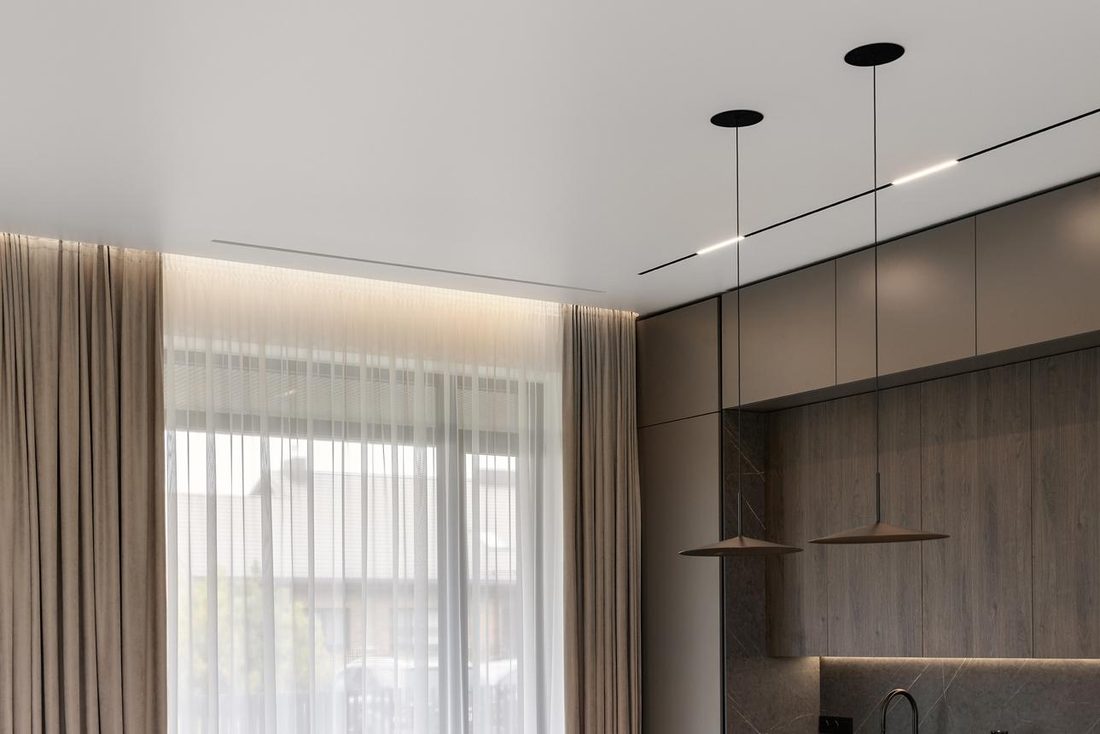 Matte stretch ceiling