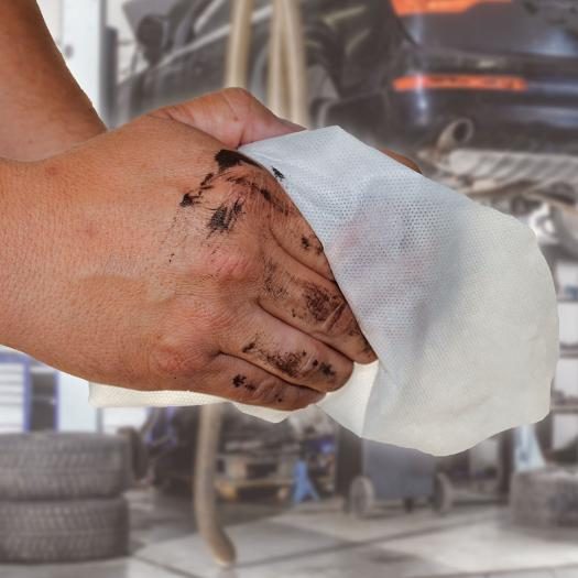 Heavy duty wipes